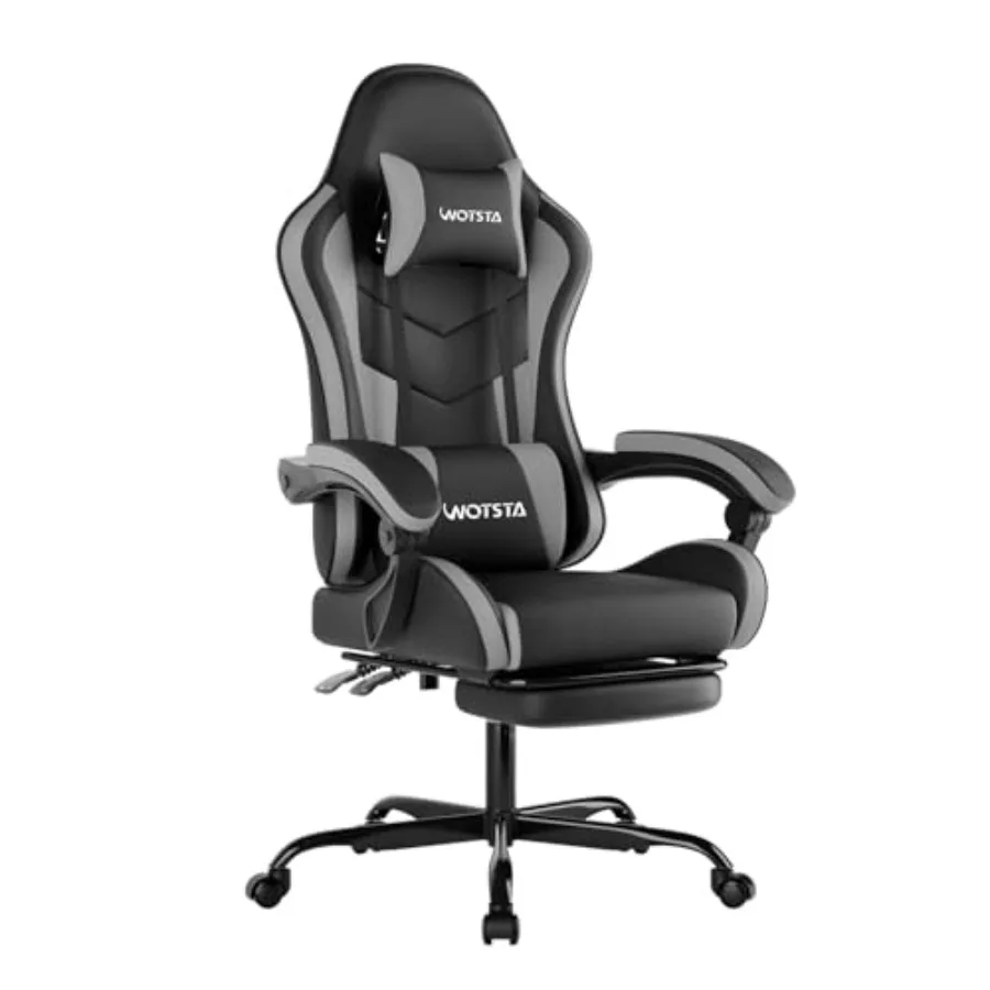 Ergonomic Office Chair - Ergonomic Gaming Office Chair with Footrest,