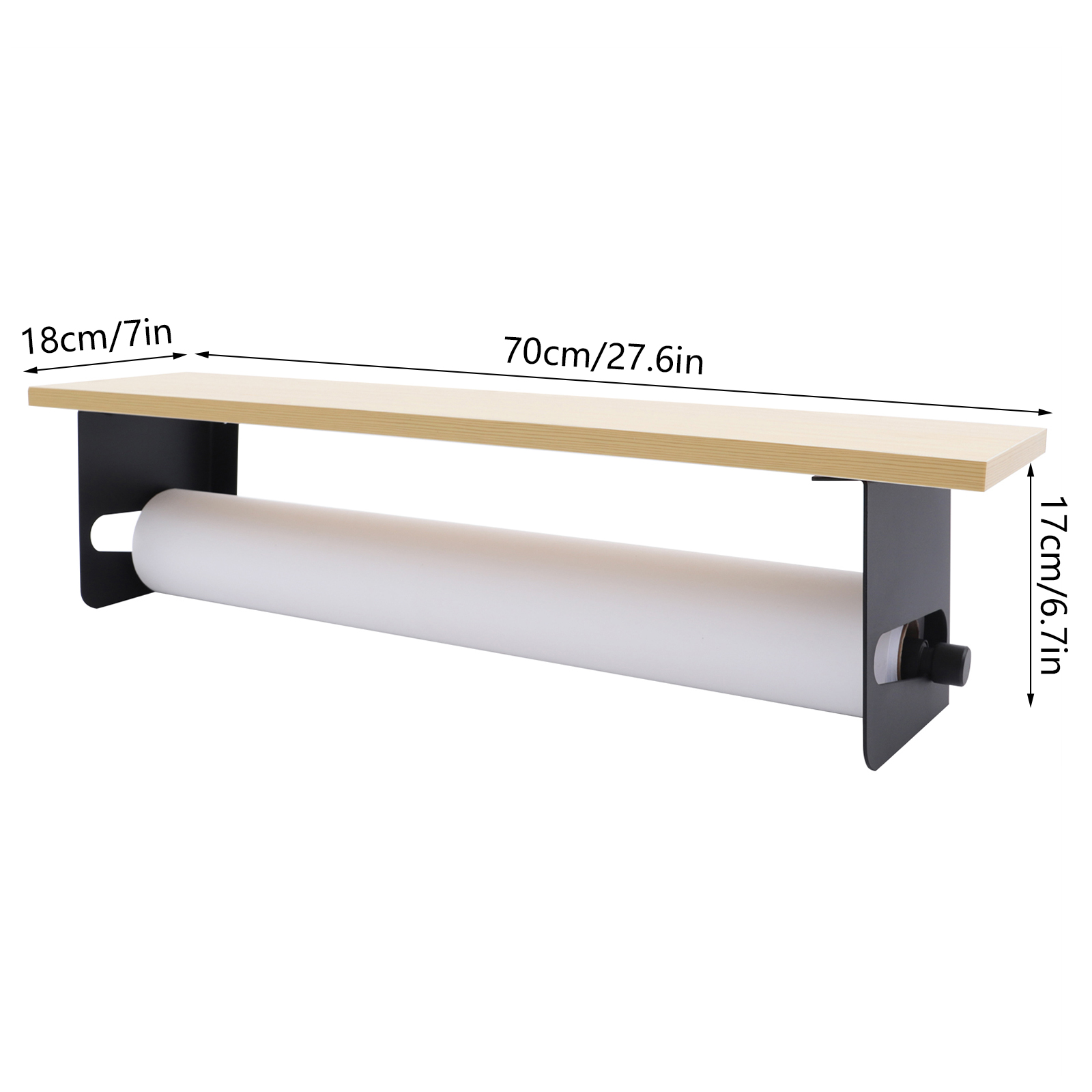 Home Office Or - Wall Mounted Kraft Paper Dispenser and