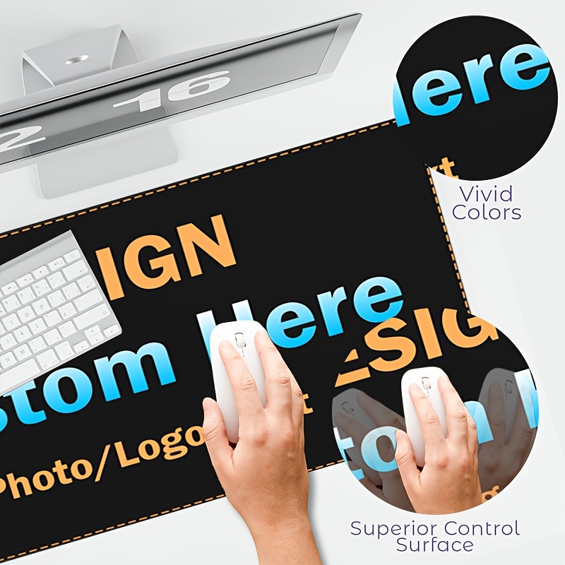 Custom Mouse Pad Personalized  - Home Office Logo review and price