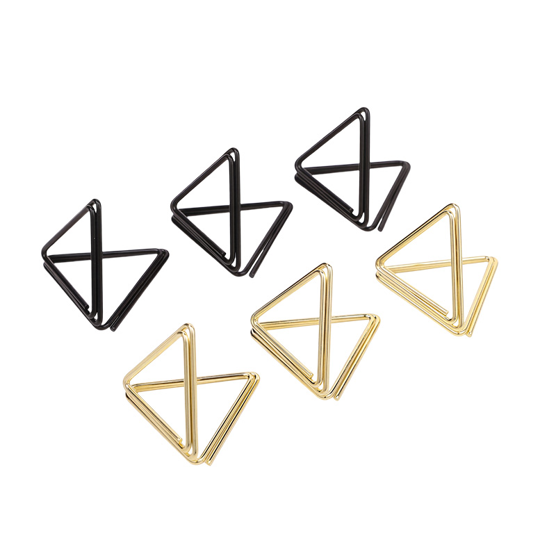 10pcs Metallic Gold Place Card - Document Holder Stand review and price