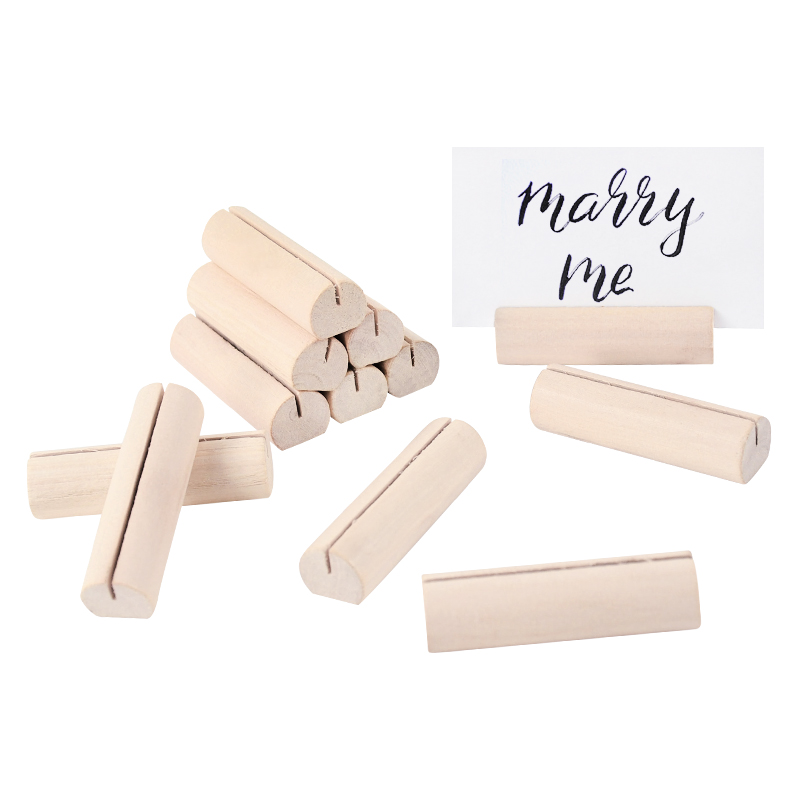 5/10Pcs Wooden Photo Stand Rec - Document Holder Stand review and price
