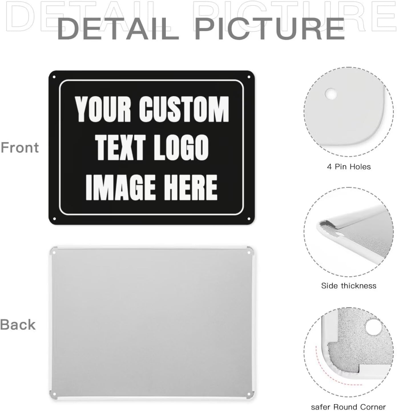Custom Sign Personalized Metal - Home Office Logo review and price