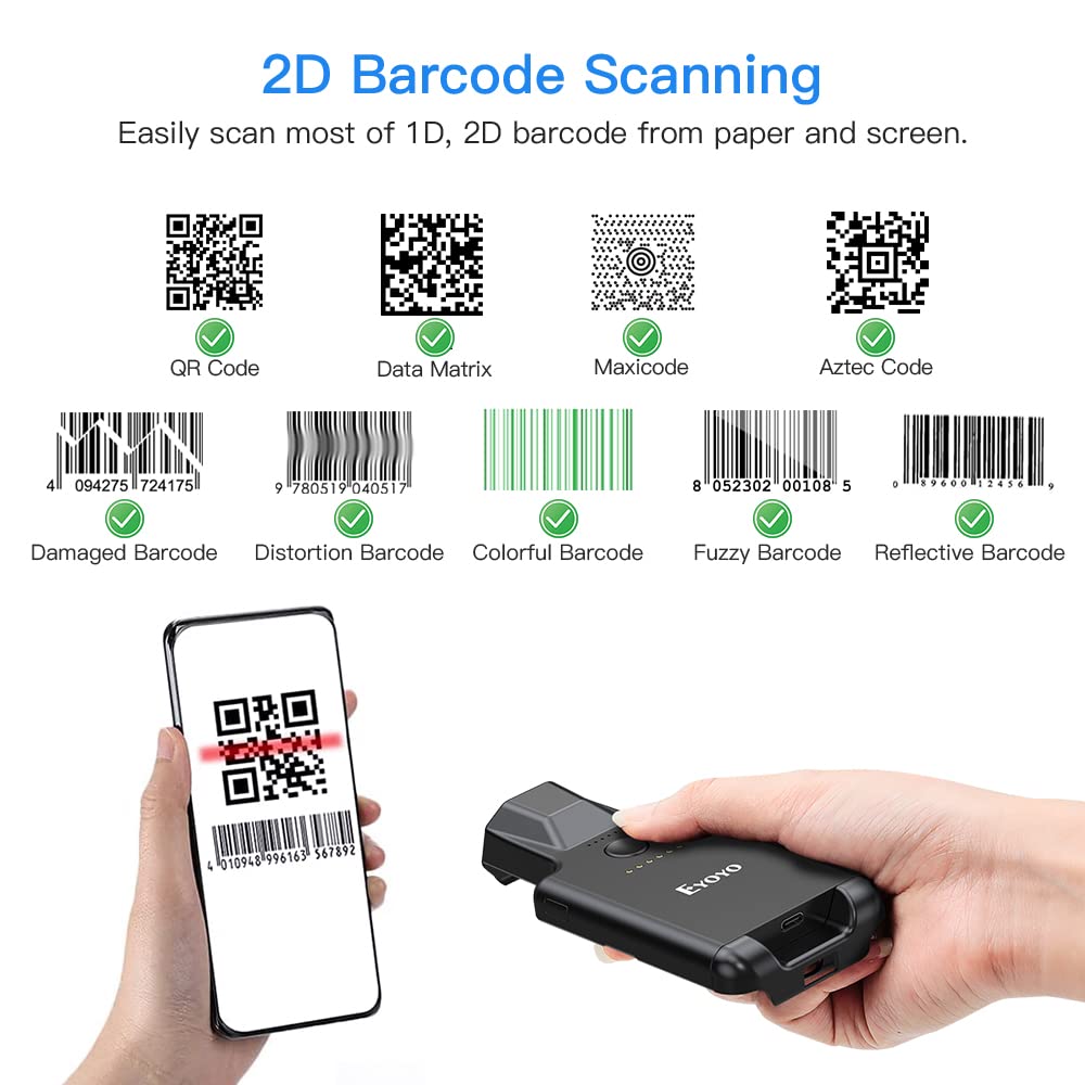 Eyoyo EY-017 Back Clip Bluetoo - Document Scanner Portable review and price