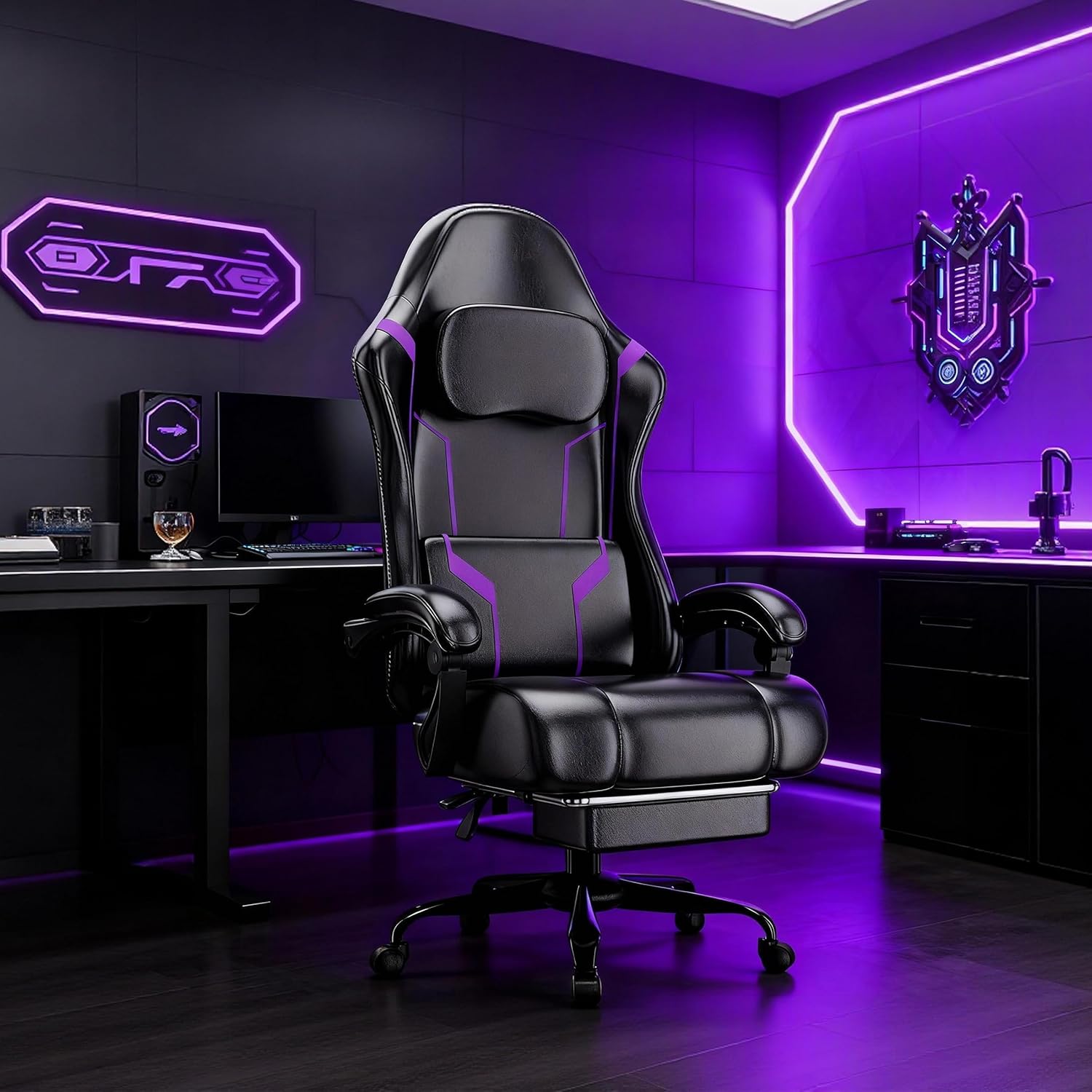 Ergonomic Gaming Chair with Po - Ergonomic Office Chair review and price