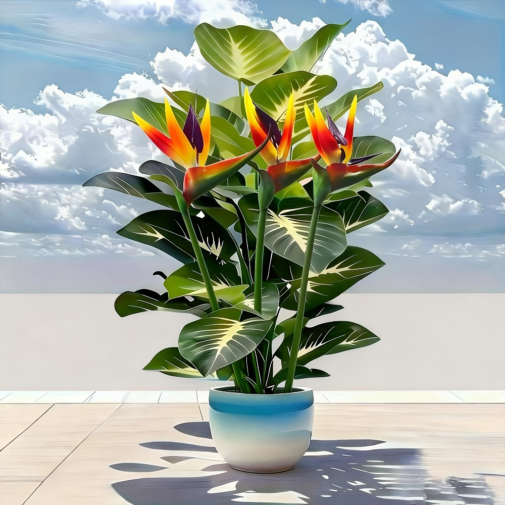 Artificial Bird of Paradise an - Home Office Layout review and price