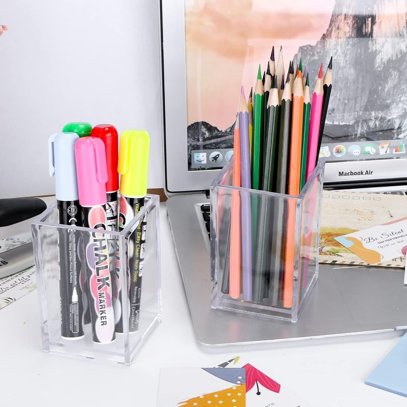 12pcs Clear Acrylic Makeup Bru - Home Office Work Table review and price