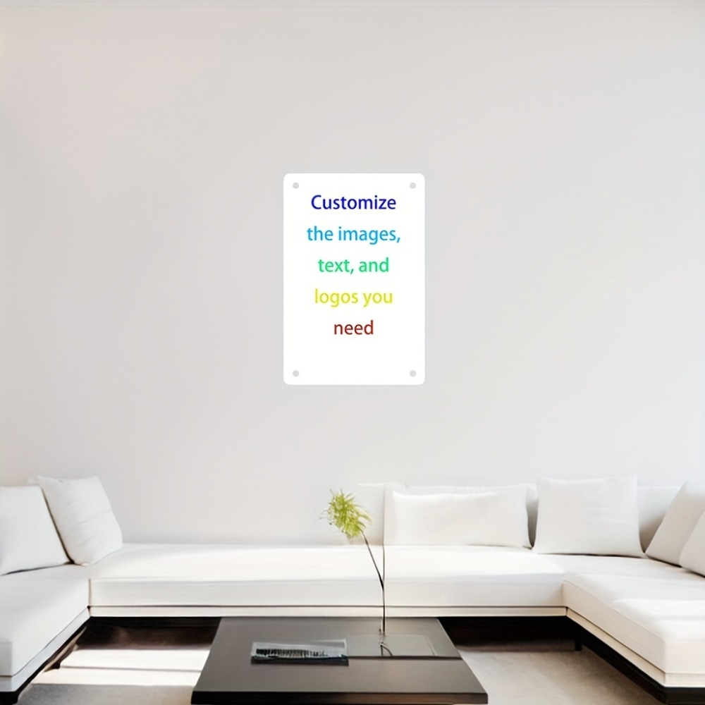 Custom Metal Sign 8x12in, Pers - Home Office Logo review and price